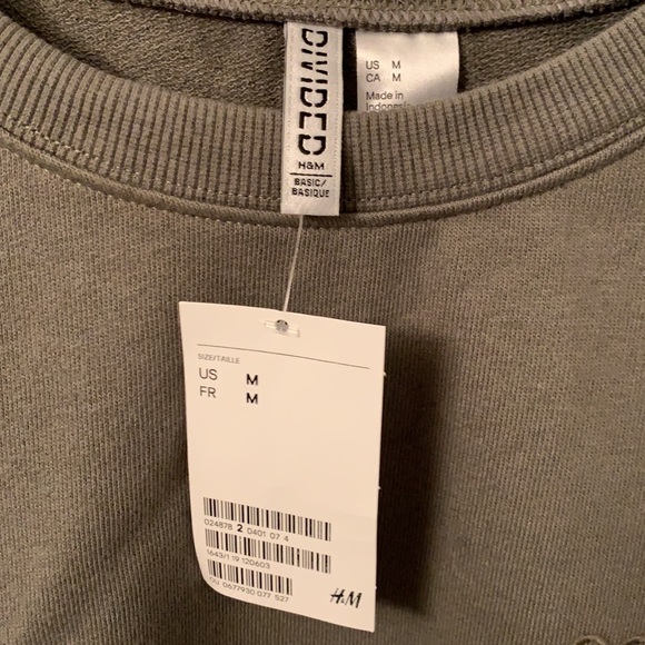 NEW KHAKI GREEN Sweatshirt - Picture 6 of 6